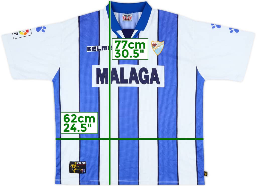 1998-99 Malaga Home Shirt - 5/10 - (XL)