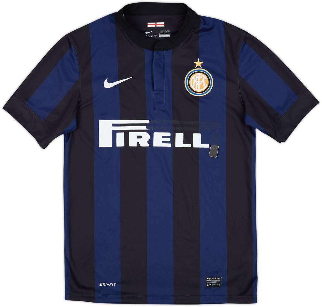2013-14 Inter Milan Home Shirt - 4/10 - (S)