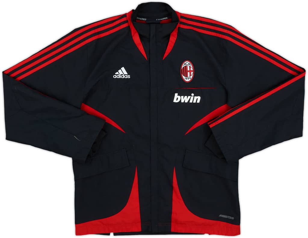 2007-08 AC Milan adidas Track Jacket - 6/10 - (M)