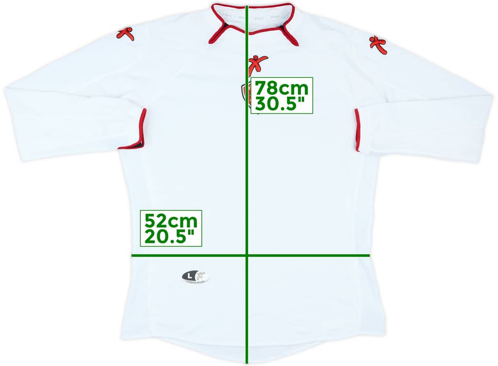 2004-05 Perugia Away L/S Shirt - 8/10 - (L)