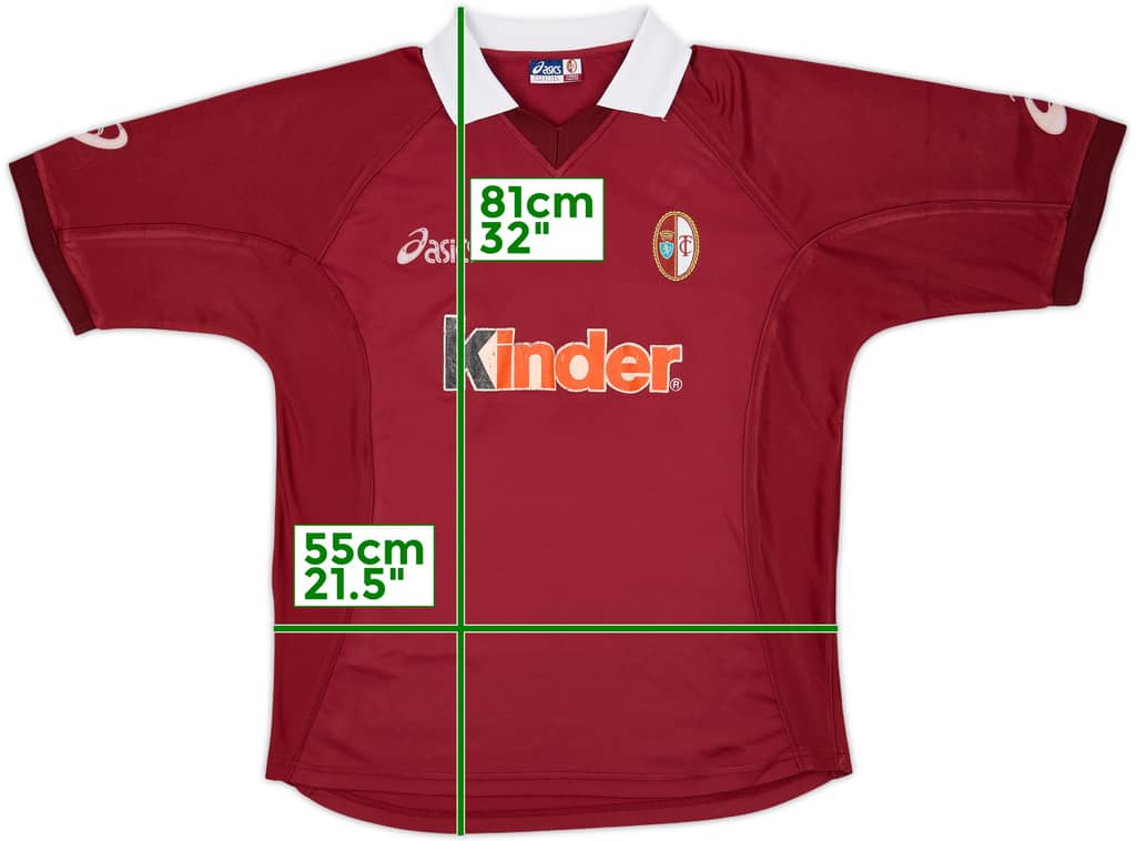 2001-02 Torino Home Shirt - 6/10 - (XL)