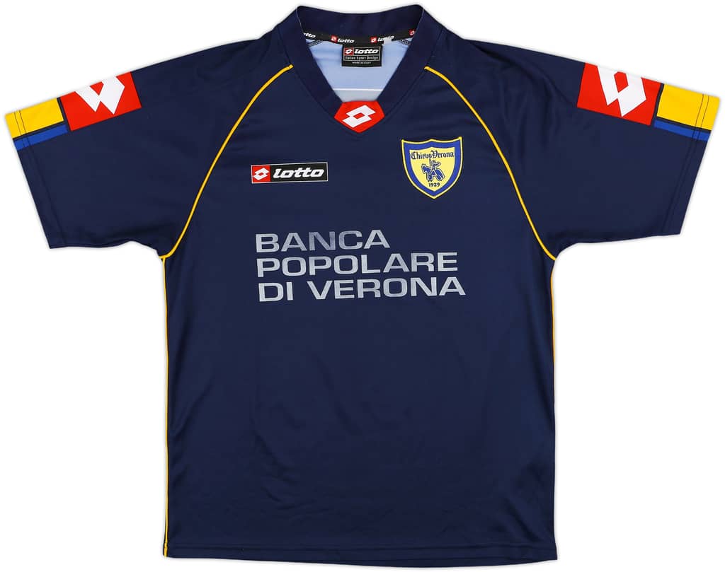 2006-07 Chievo Verona Lotto Training Shirt - 7/10 - (M)