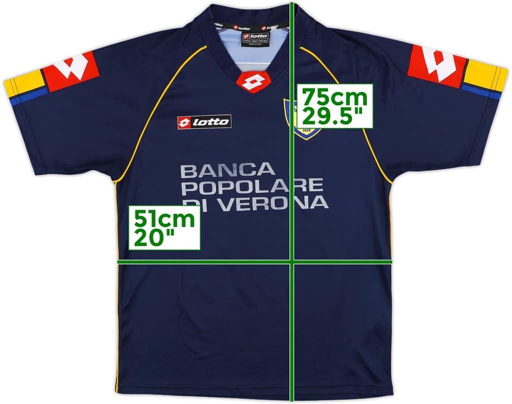 2006-07 Chievo Verona Lotto Training Shirt - 7/10 - (M)
