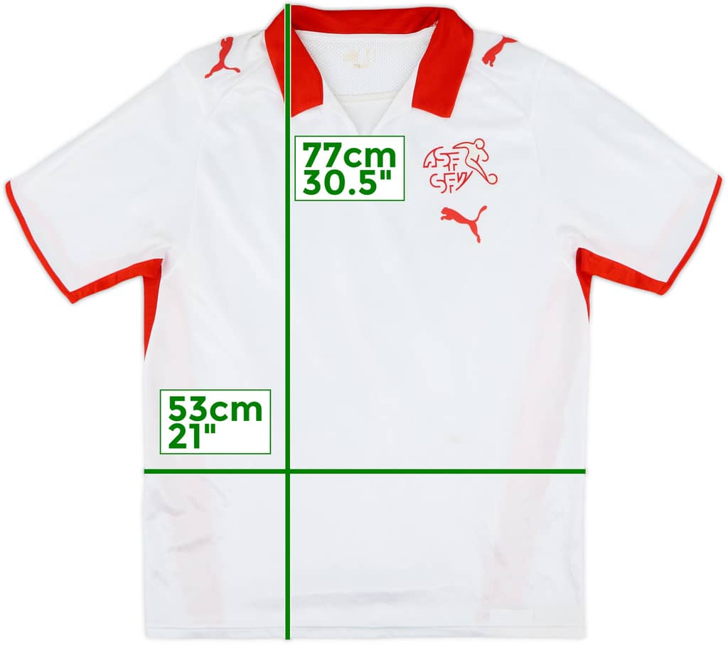 2008-10 Switzerland Away Shirt - 8/10 - (L)