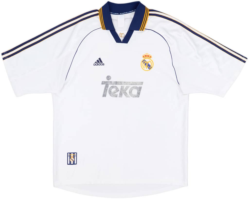 1998-00 Real Madrid Home Shirt - 5/10 - (M)
