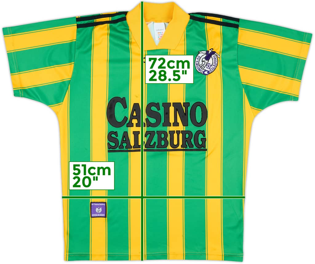 1996-97 Casino Salzburg Away Shirt - 8/10 - (S)