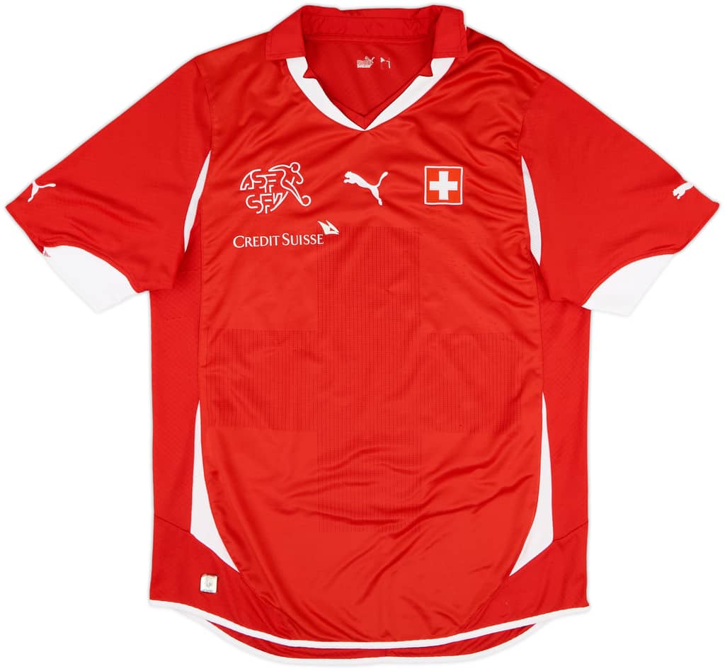 2010-11 Switzerland Home Shirt - 6/10 - (L)