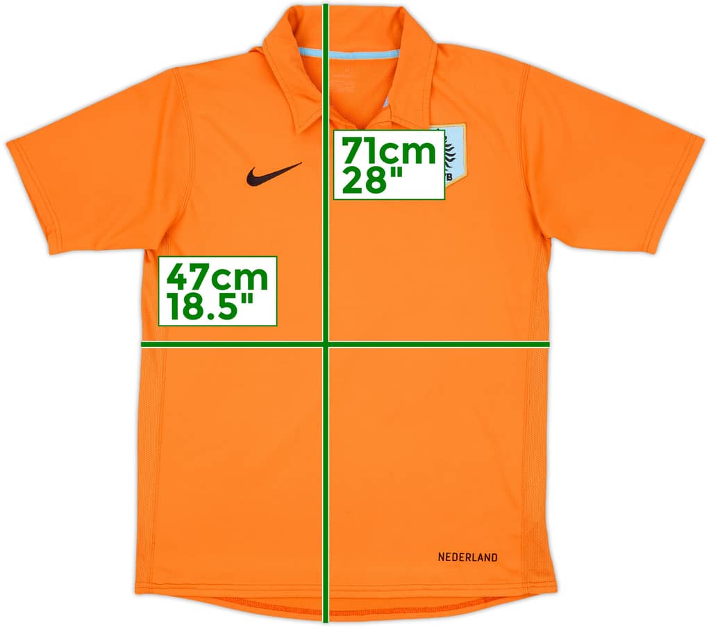2006-08 Netherlands Home Shirt - 9/10 - (L.Boys)