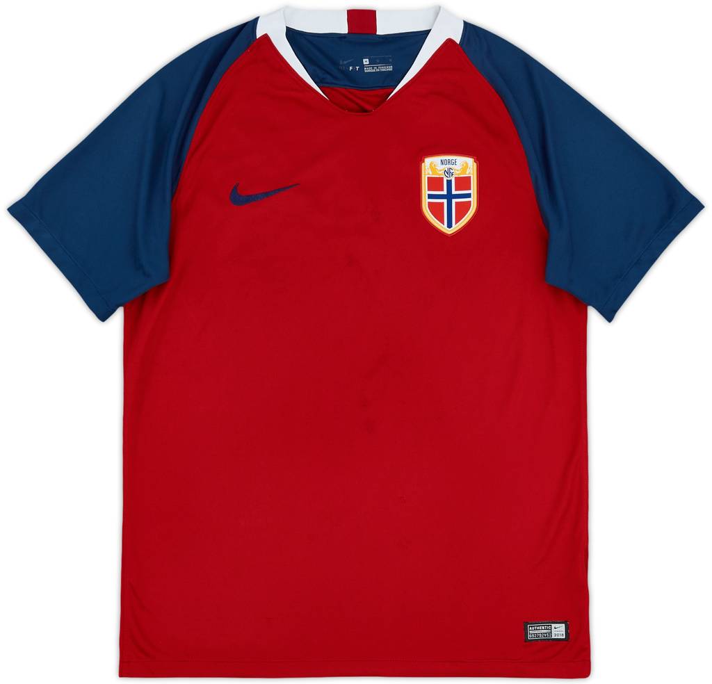 2018-19 Norway Home Shirt - 9/10 - (M)