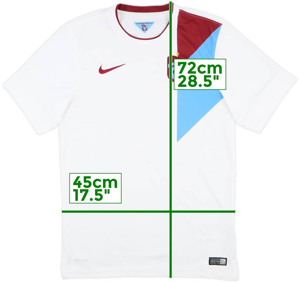 2014-15 Trabzonspor Away Shirt - 8/10 - (S)