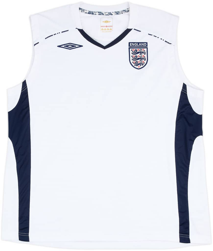 2006-07 England Umbro Training Vest - 6/10 - (XXL)