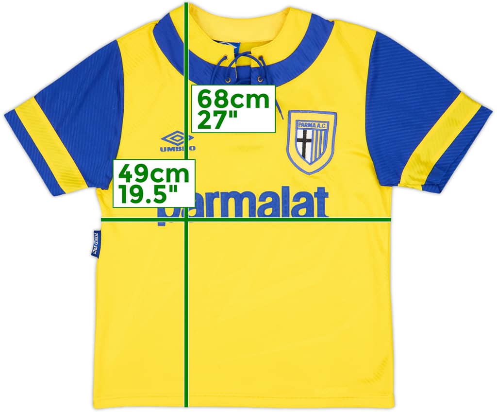 1993-95 Parma Away Shirt - 79/10 - (S)
