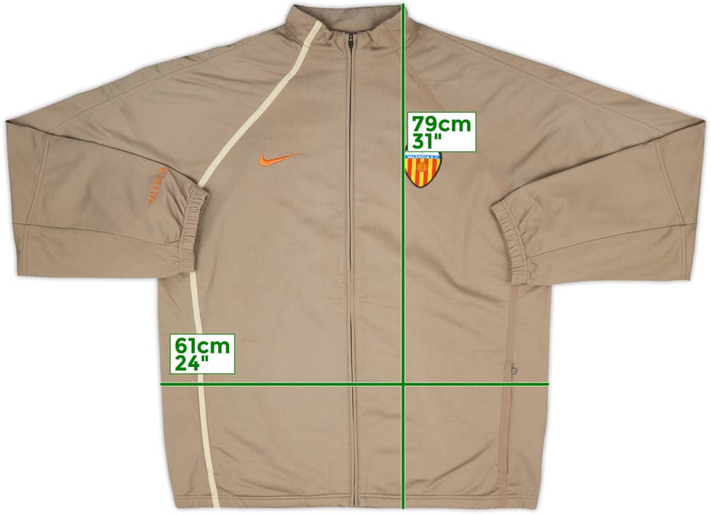 2004-05 Valencia Nike Track Jacket - 10/10 - (XL)