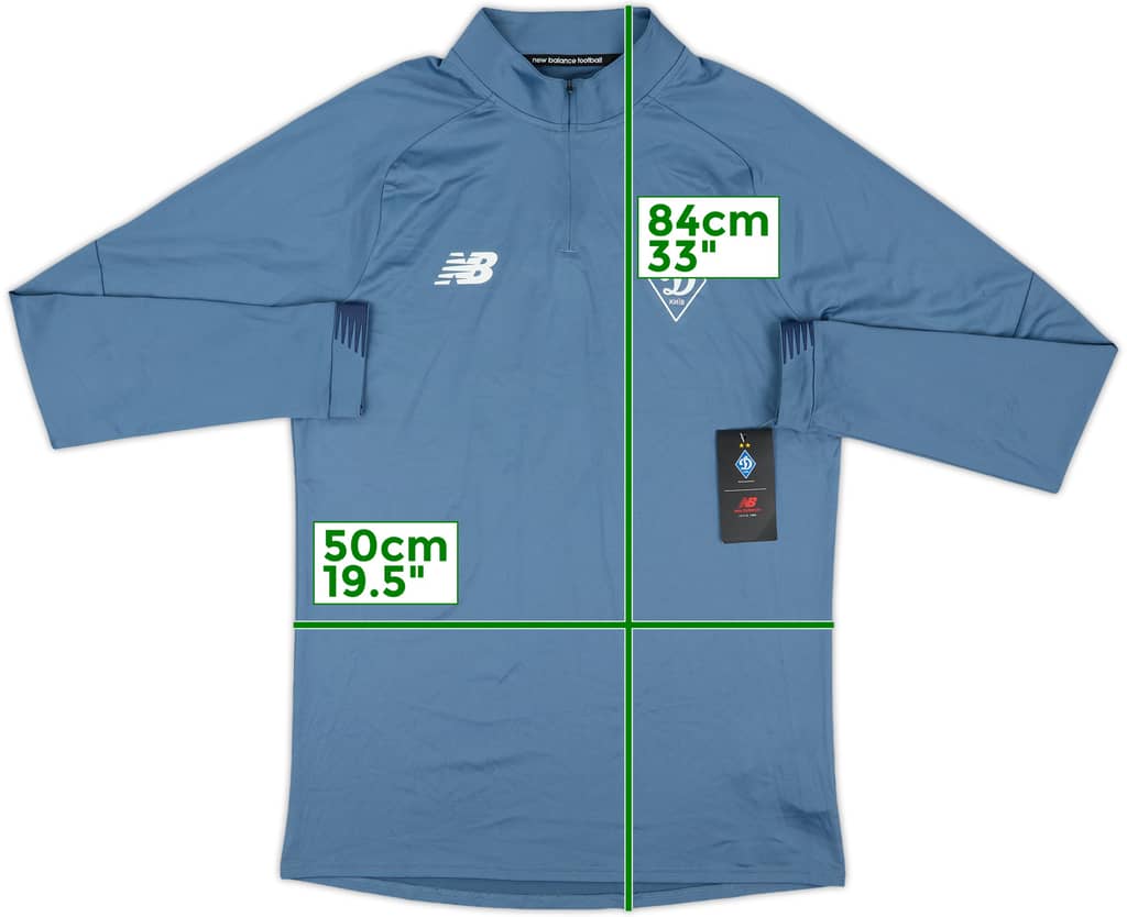 2020-21 Dynamo Kyiv New Balance 1/4 Zip Drill Top (L)
