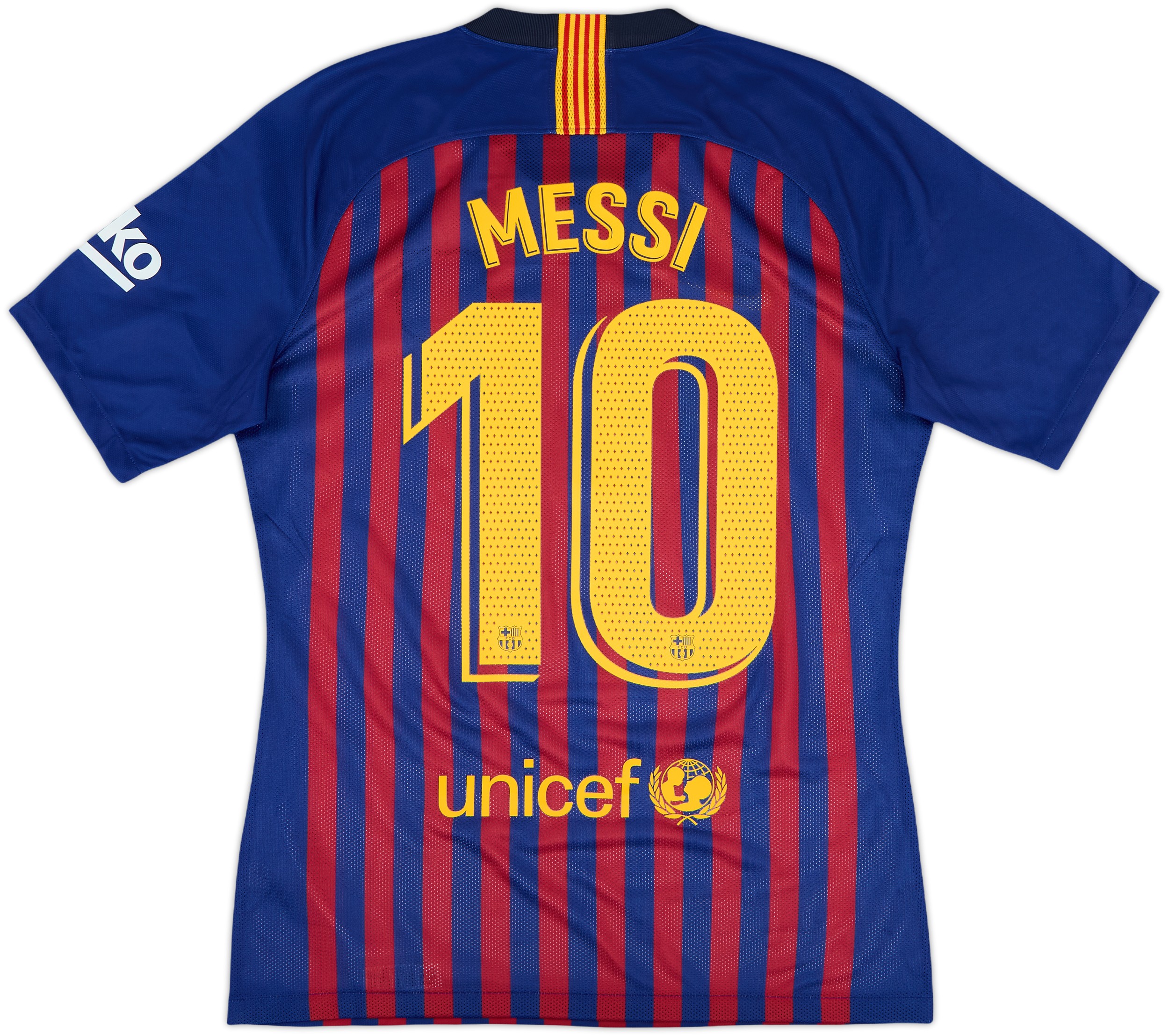 2018-19 Barcelona Player Issue Home Shirt Messi #10 - 9/10 - (M)