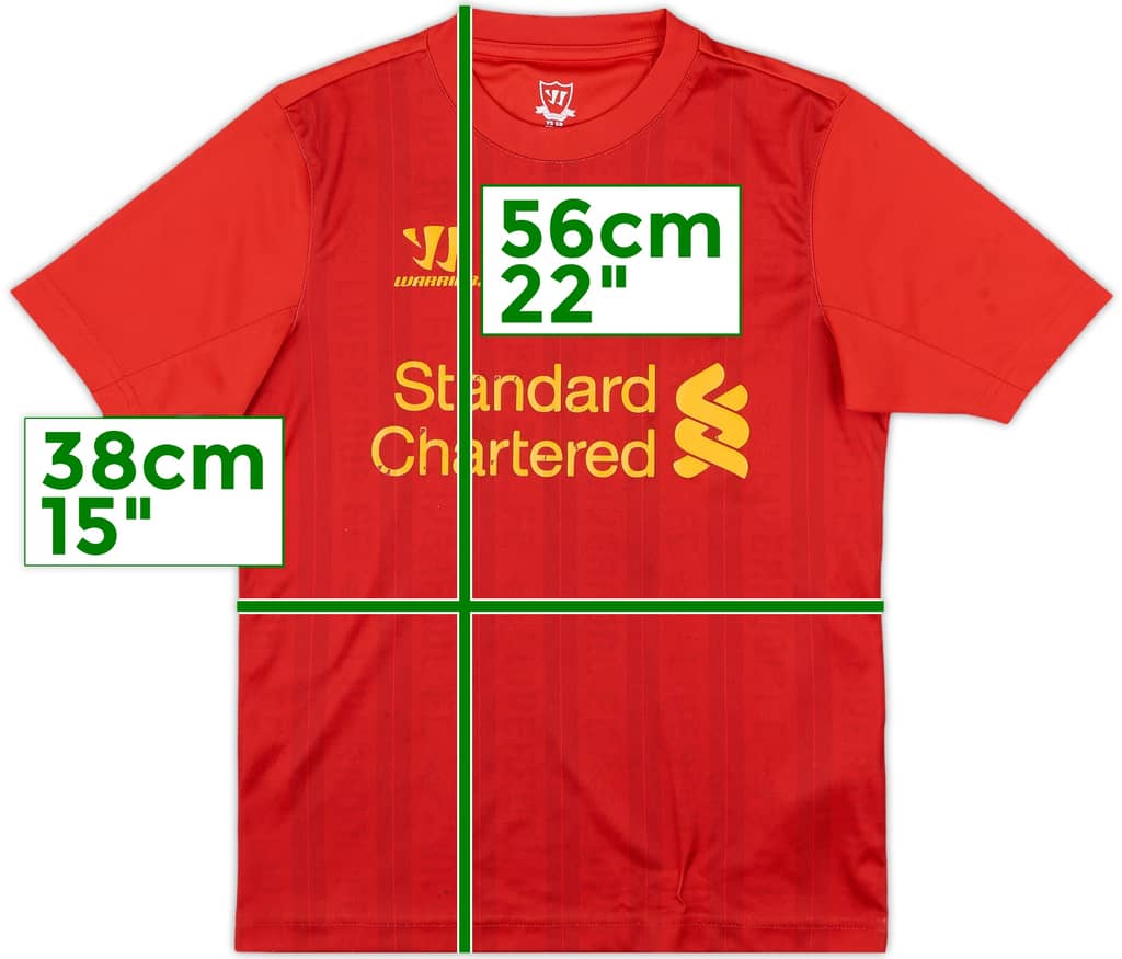 2012-13 Liverpool Home Shirt - 5/10 - (S.Boys)