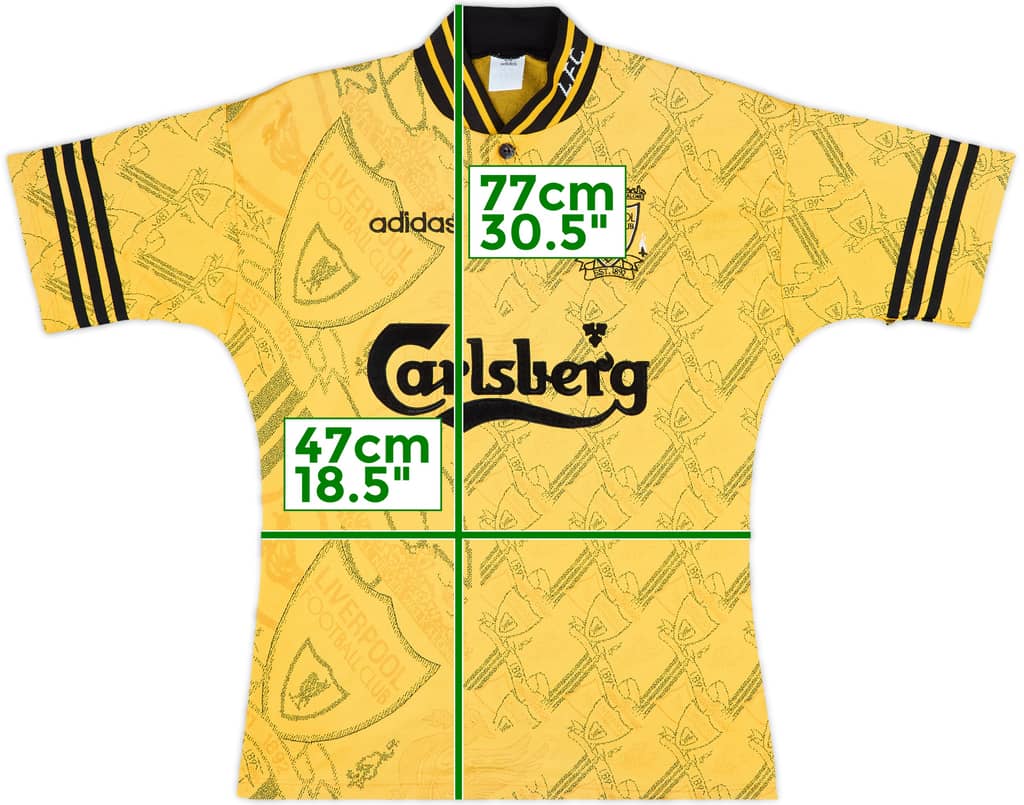 1994-96 Liverpool Third Shirt - 6/10 - (M)