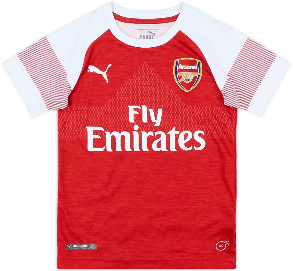 2018-19 Arsenal Home Shirt - 6/10 - (5-6 Years)