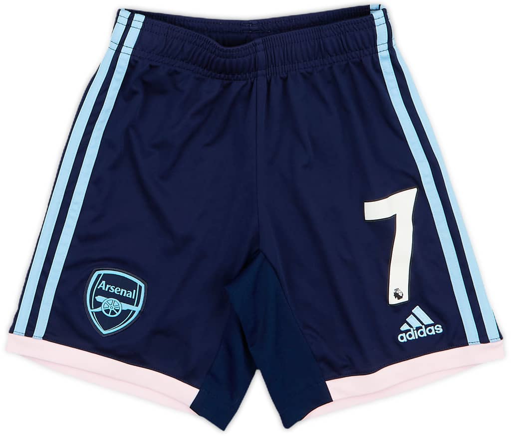 2022-23 Arsenal Third Shorts #7 (Saka) - 9/10 - (S.Boys)