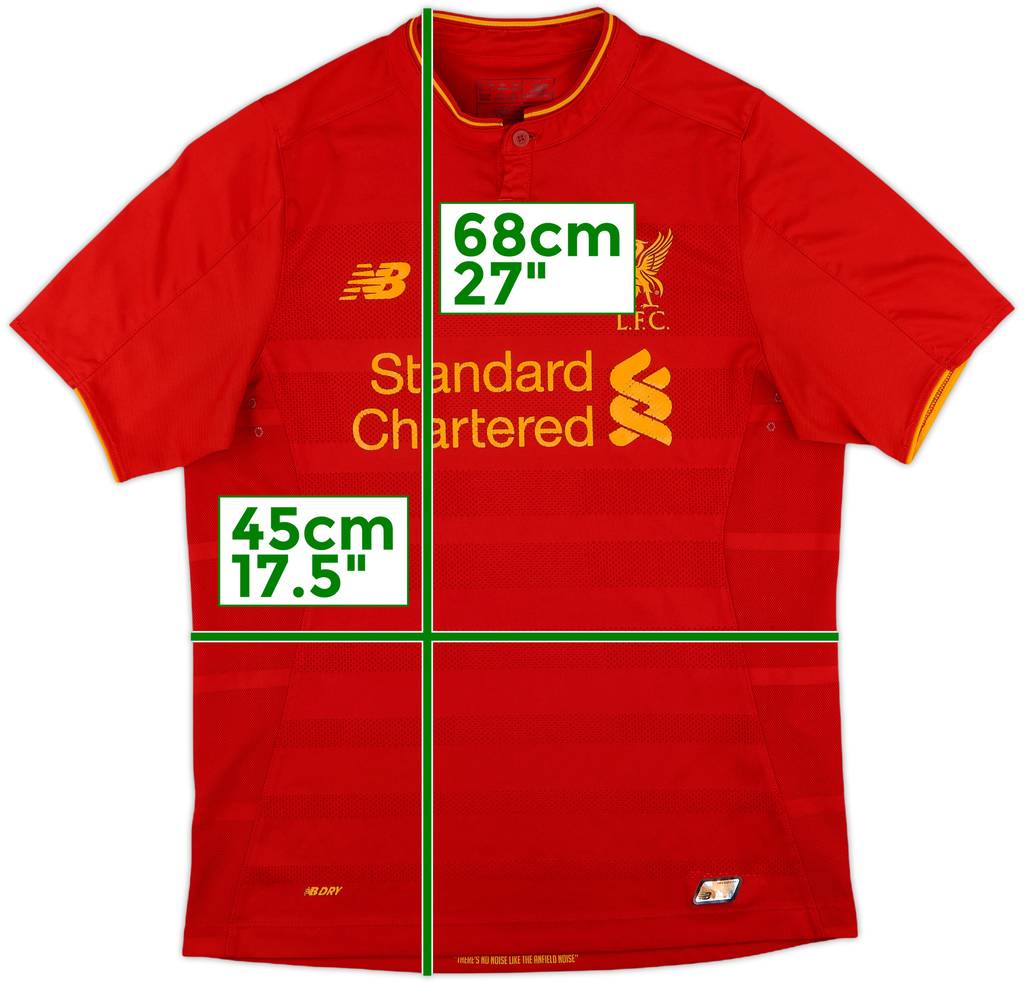 2016-17 Liverpool Home Shirt - 5/10 - (XL.Boys)