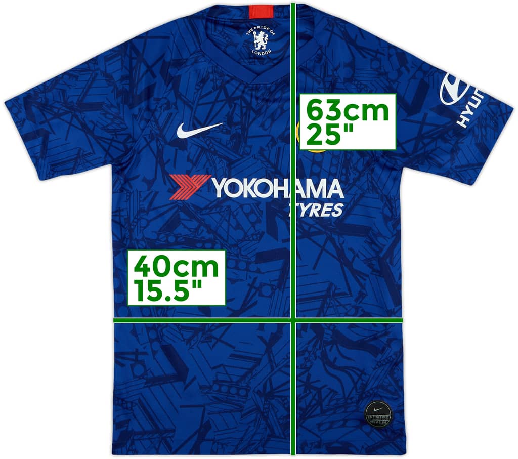 2019-20 Chelsea Home Shirt - 9/10 - (L.Boys)