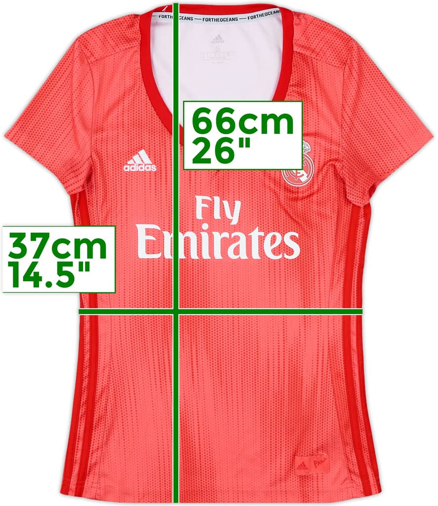 2018-19 Real Madrid Third Shirt - 10/10 - (Women's S)