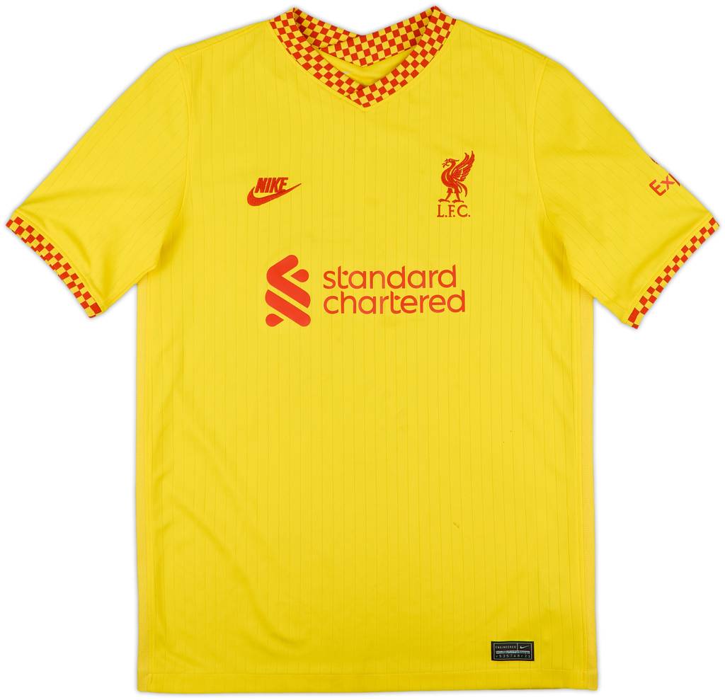 2021-22 Liverpool Third Shirt - 7/10 - (XL.Boys)