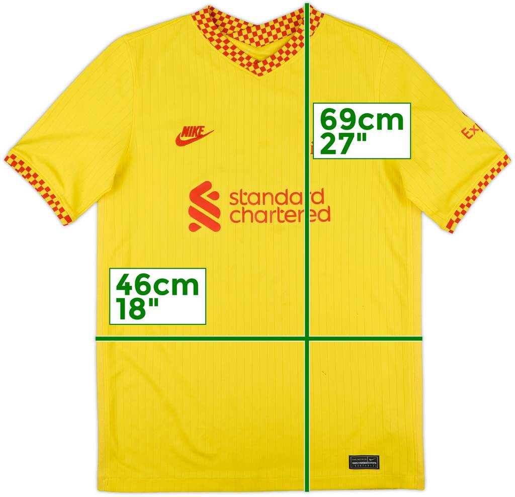 2021-22 Liverpool Third Shirt - 7/10 - (XL.Boys)