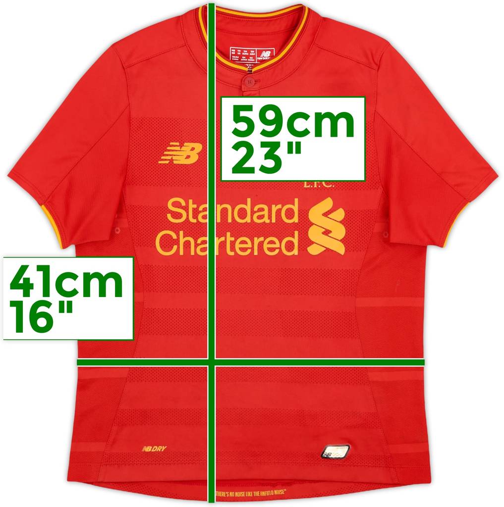 2016-17 Liverpool Home Shirt - 6/10 - (M.Boys)