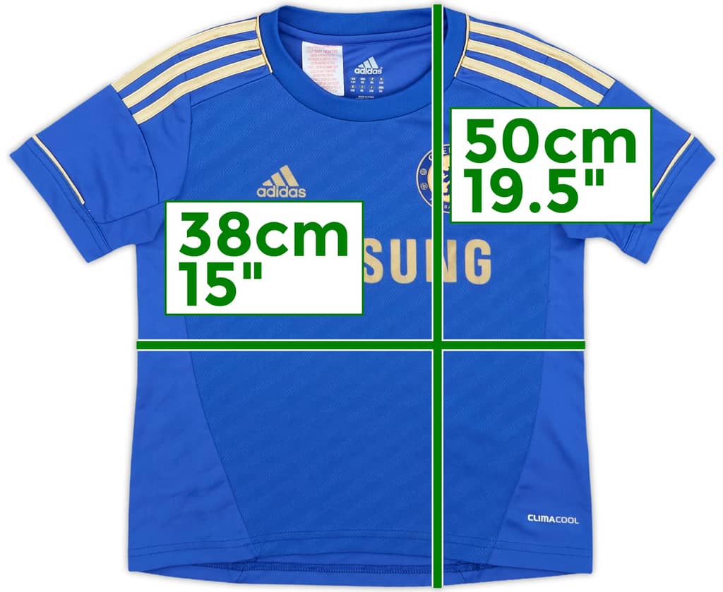 2012-13 Chelsea Home Shirt - 8/10 - (7-8 Years)