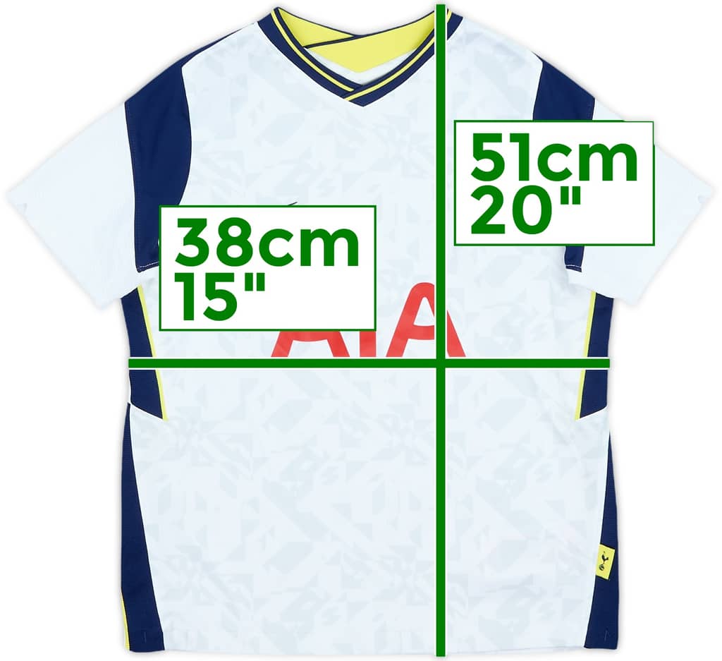 2020-21 Tottenham Home Shirt - 10/10 - (S.Boys)