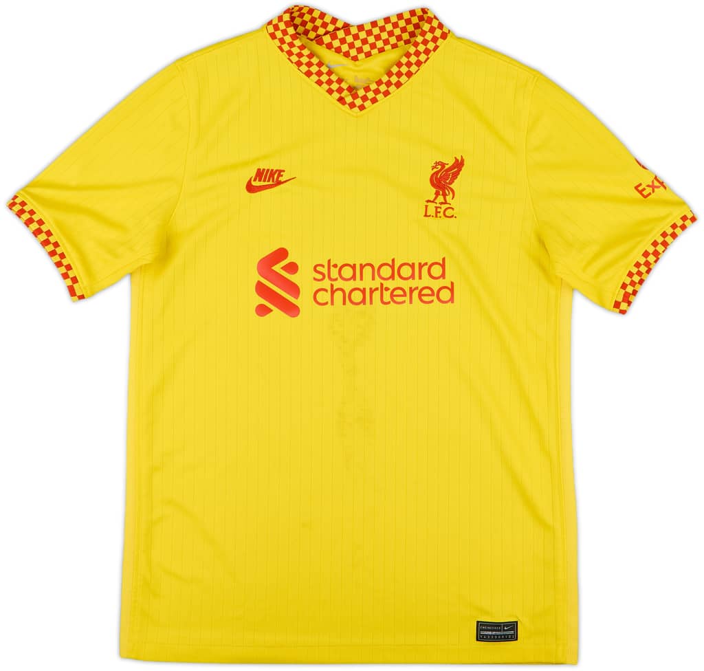 2021-22 Liverpool Third Shirt - 7/10 - (XL.Boys)