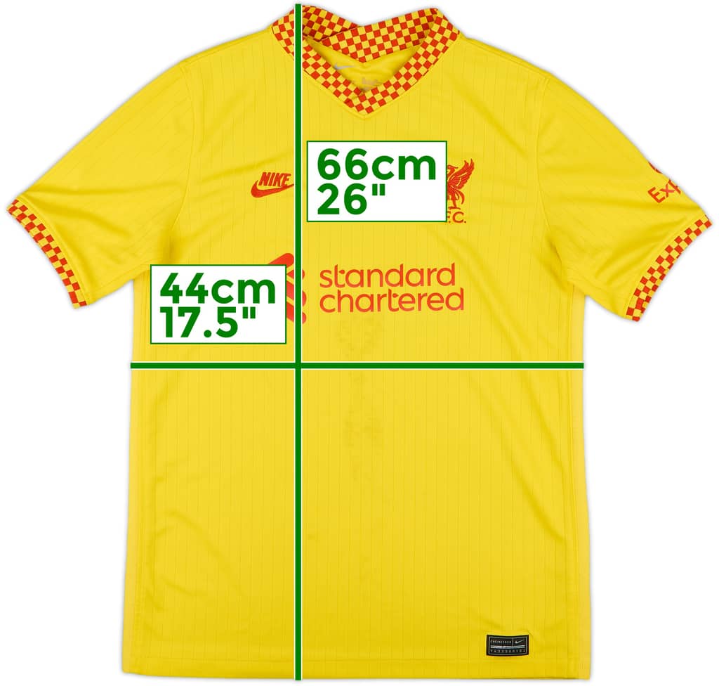 2021-22 Liverpool Third Shirt - 7/10 - (XL.Boys)