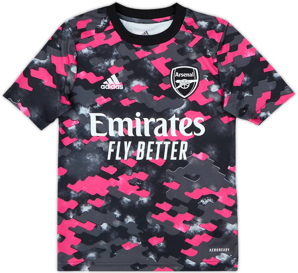 2021-22 Arsenal adidas Training Shirt - 10/10 - (7-8 Years)