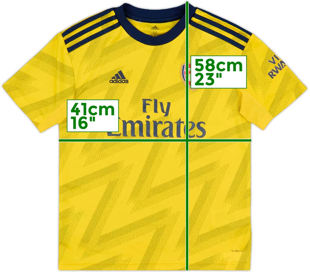 2019-20 Arsenal Away Shirt - 8/10 - (M.Boys)