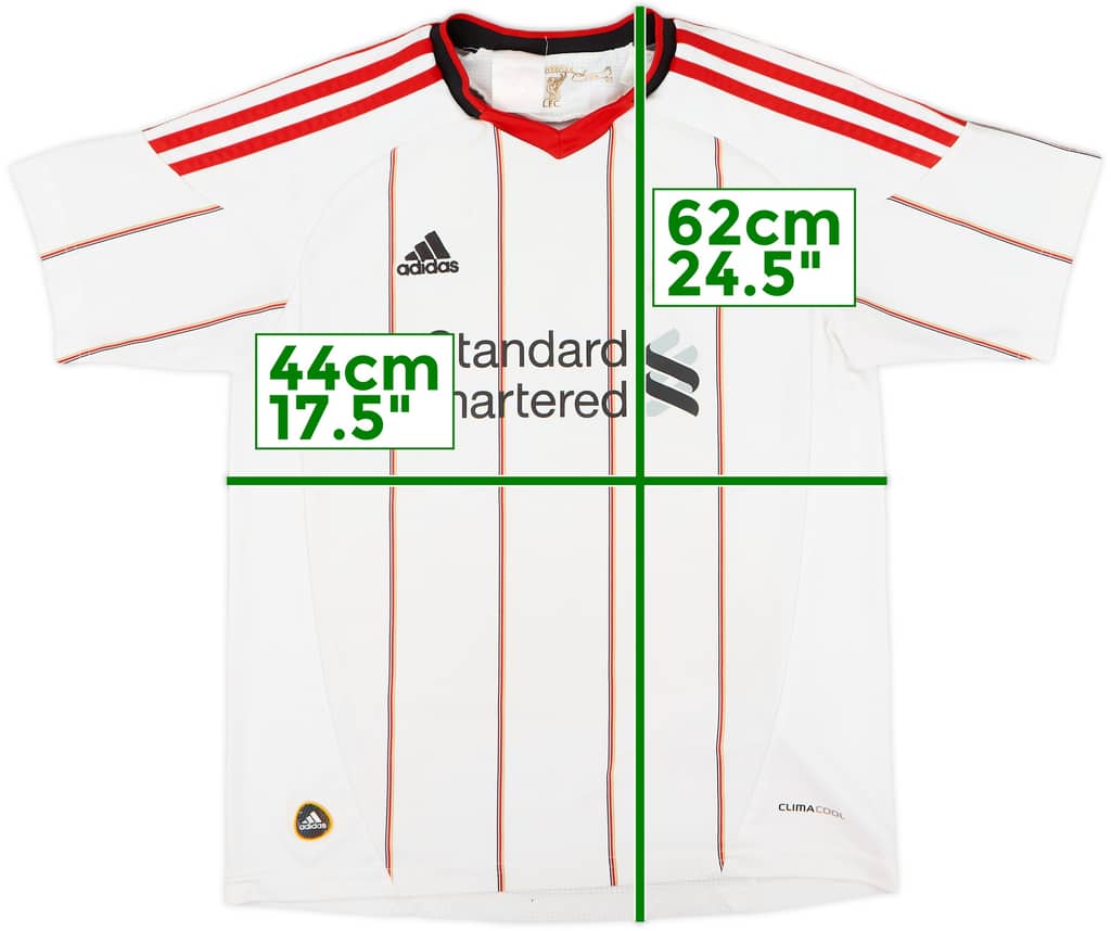 2010-11 Liverpool Away Shirt - 5/10 - (S.Boys)