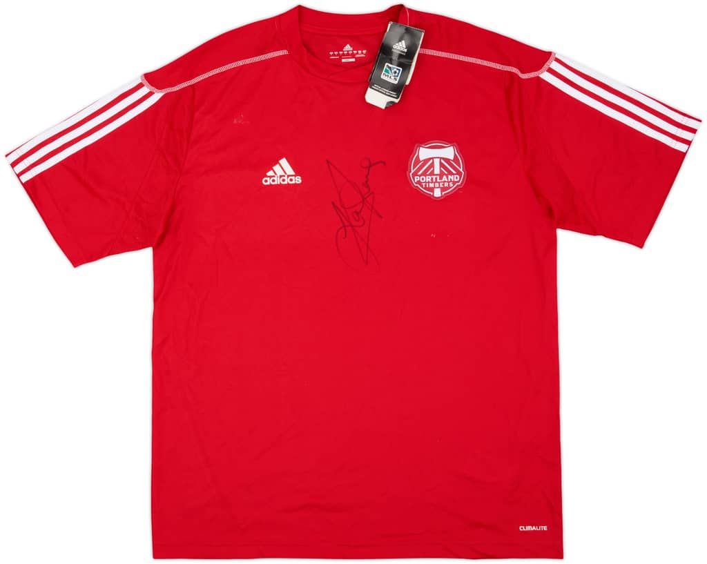 2011-12 Portland Timbers adidas Signed Training Shirt (L)