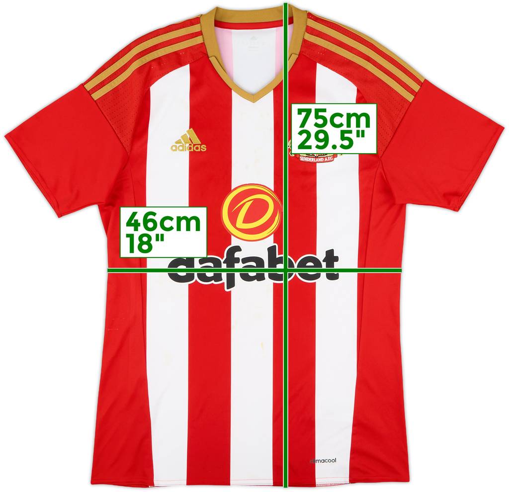 2016-17 Sunderland Home Shirt - 5/10 - (S)