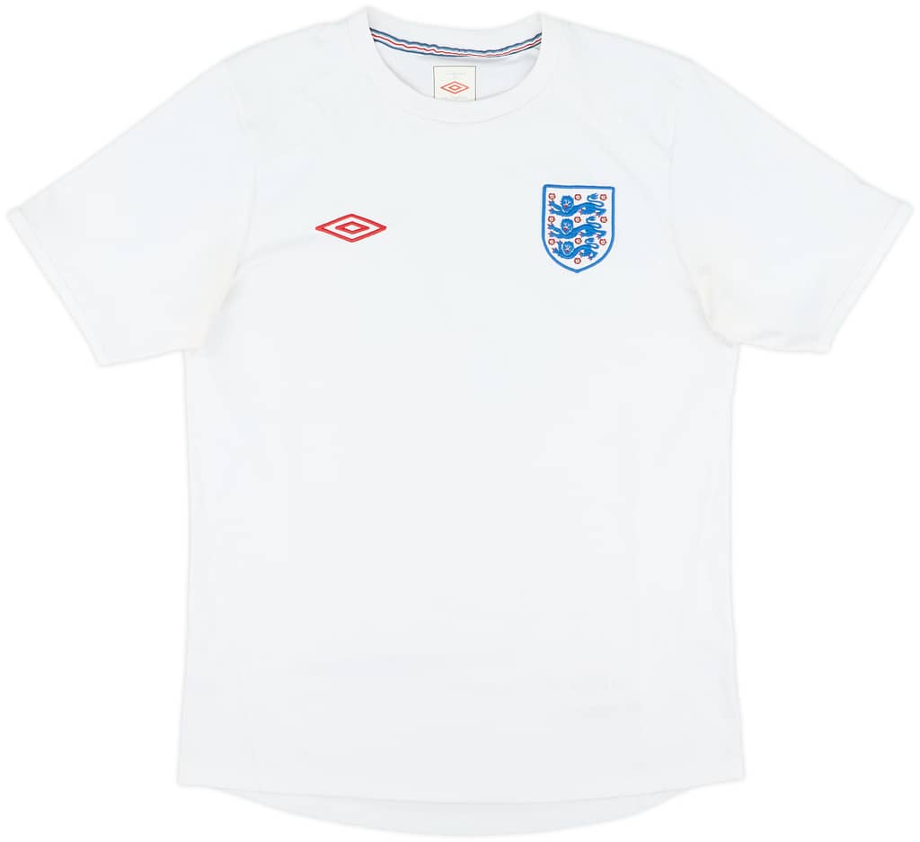2009-10 England Umbro Training Shirt - 8/10 - (M)
