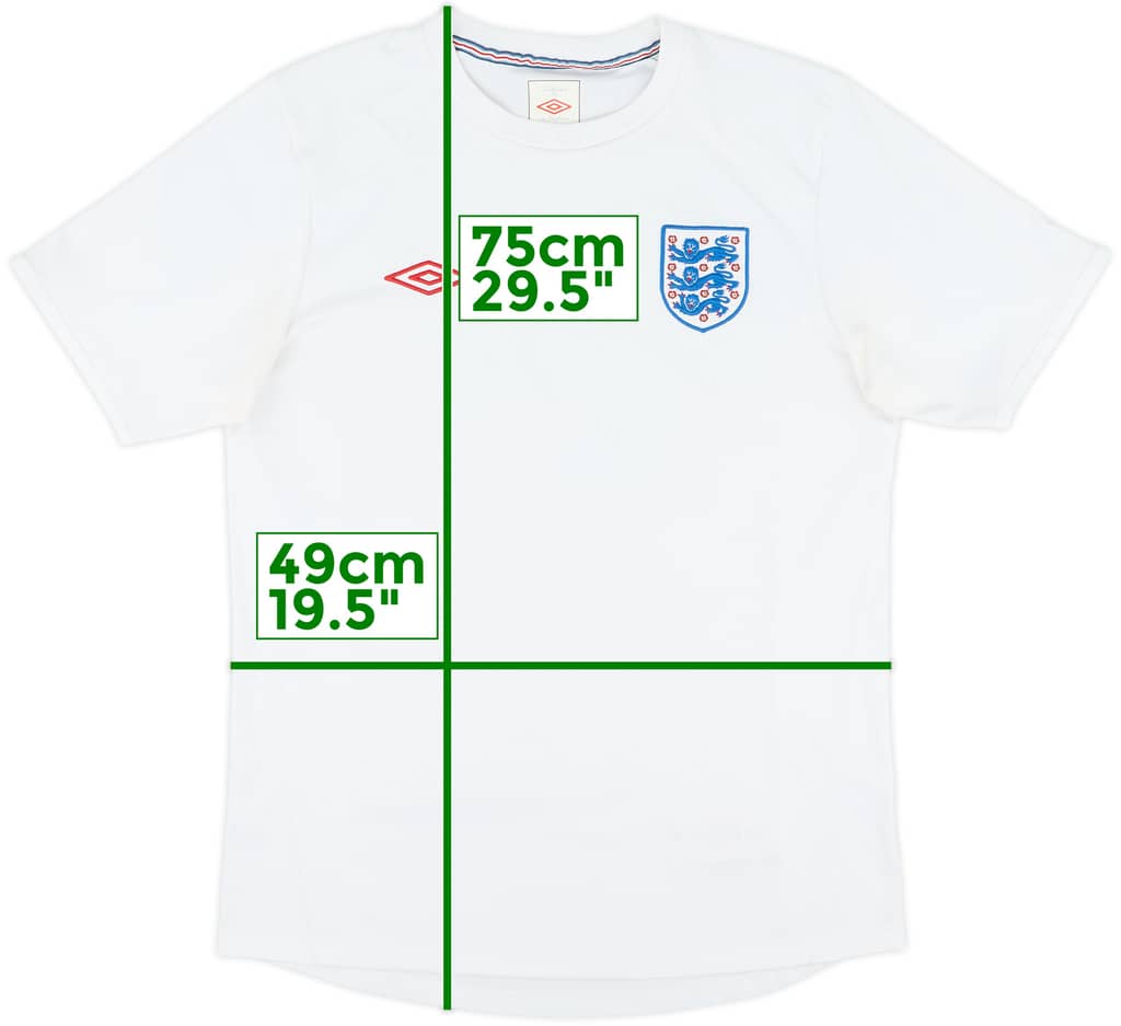 2009-10 England Umbro Training Shirt - 8/10 - (M)