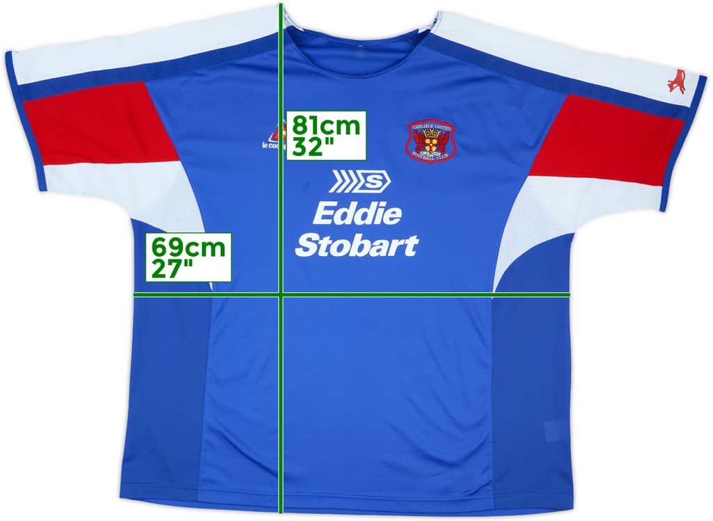 2005-07 Carlisle United Home Shirt - 6/10 - (4XL)