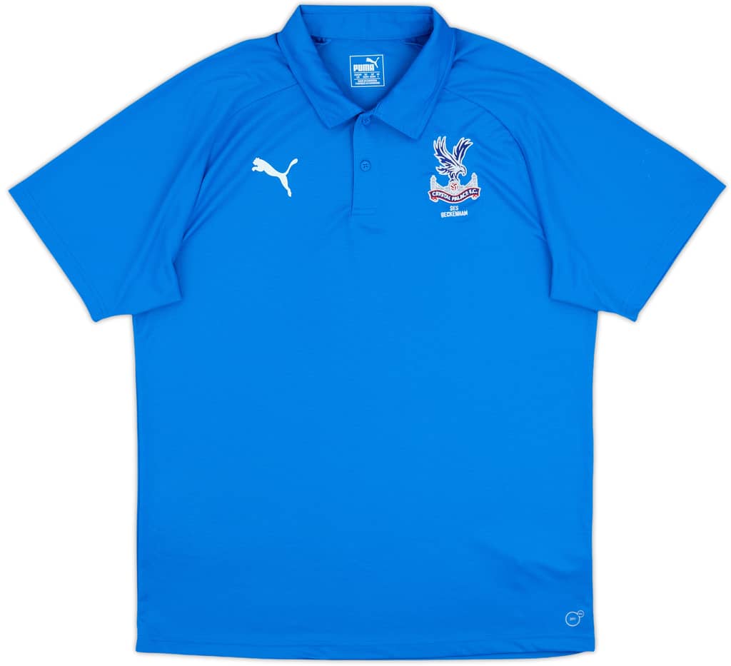 2018-19 Crystal Palace Puma Polo Shirt - 9/10 - (L)