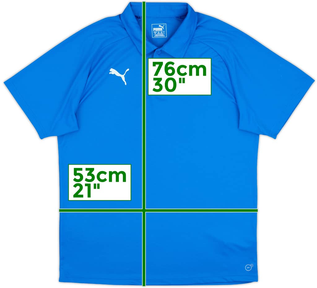 2018-19 Crystal Palace Puma Polo Shirt - 9/10 - (L)