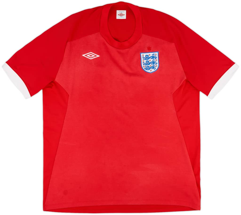 2010-11 England Away Shirt - 5/10 - (XL)