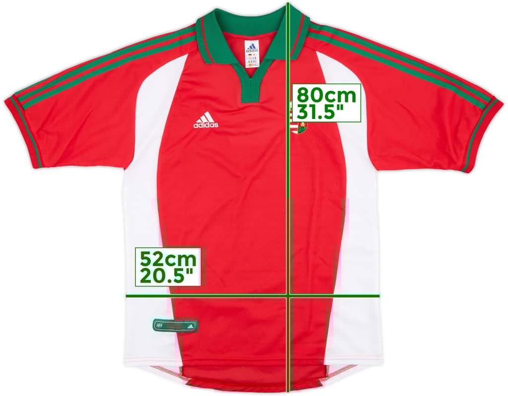 2000-02 Hungary Home Shirt - 8/10 - (M)