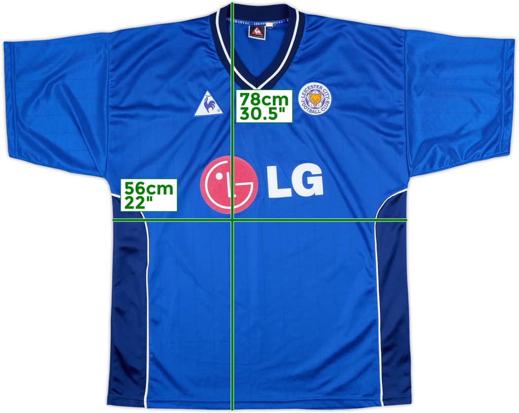 2002-03 Leicester Home Shirt - 9/10 - (L)
