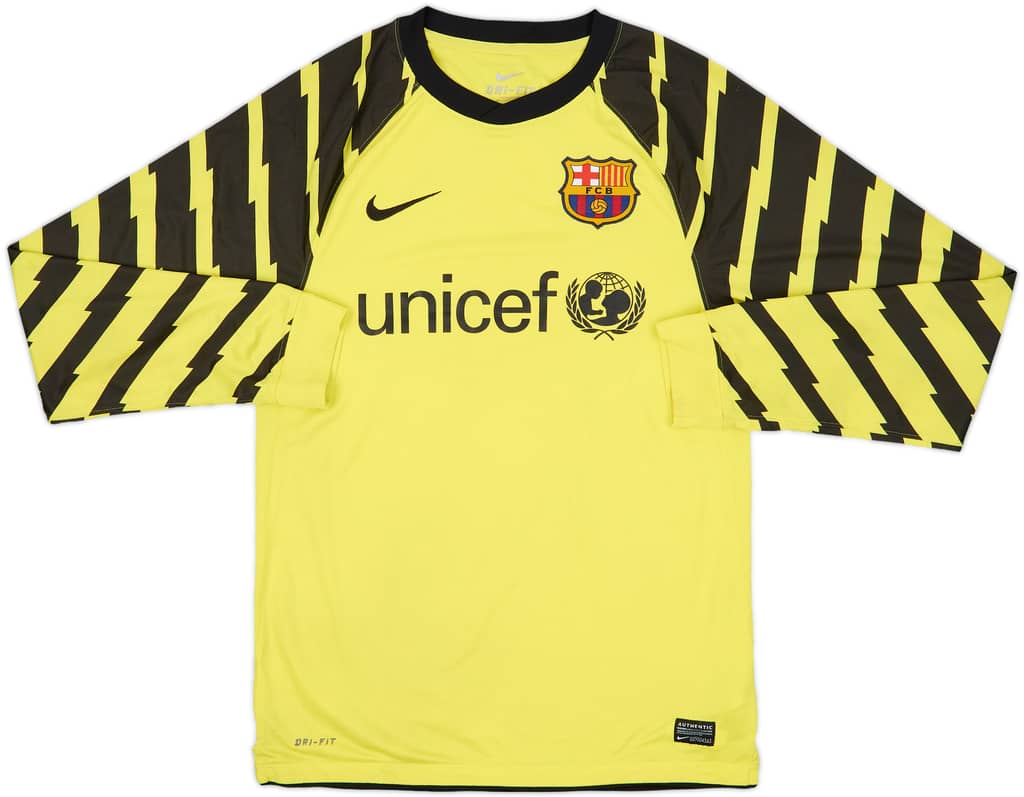 2010-11 Barcelona GK Shirt - 6/10 - (S)