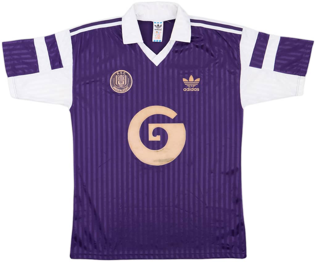 1990-91 Anderlecht Away Shirt - 6/10 - (L/XL)