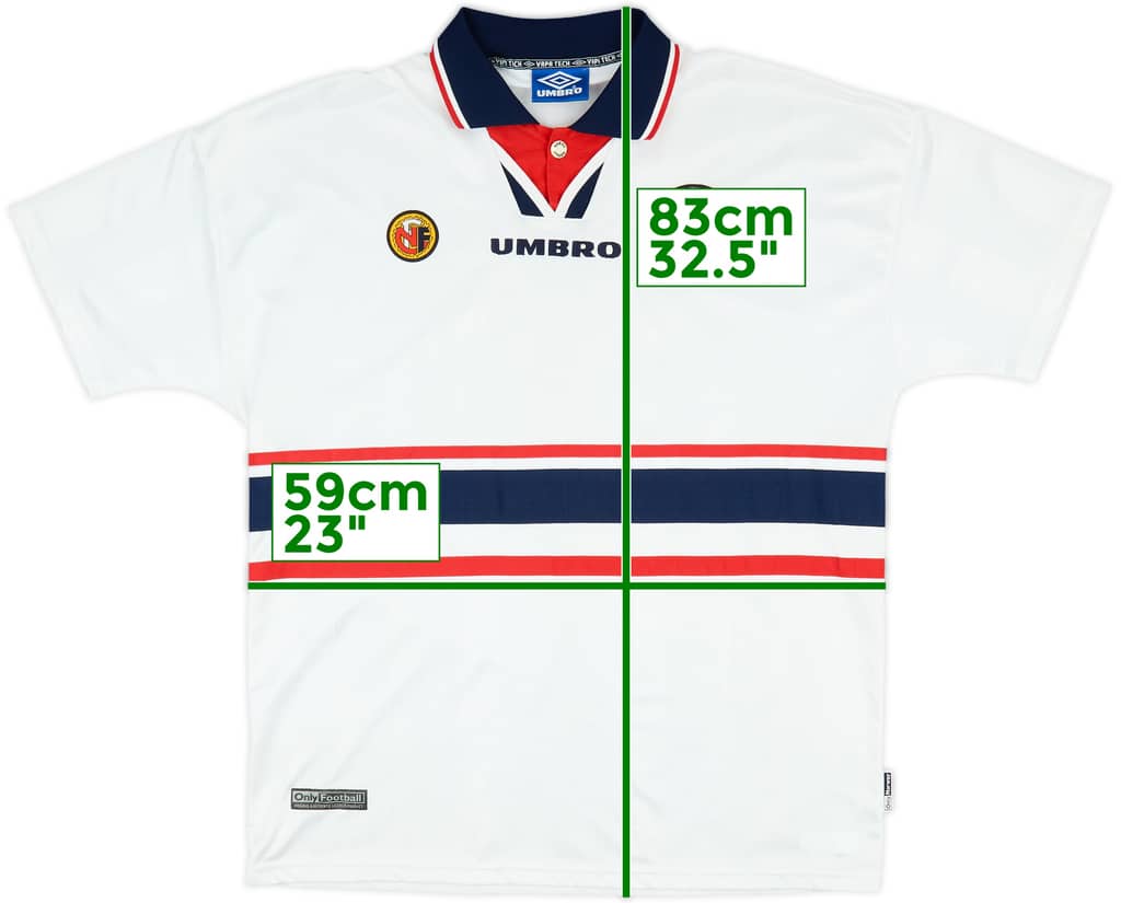 1998-00 Norway Away Shirt - 9/10 - (XL)
