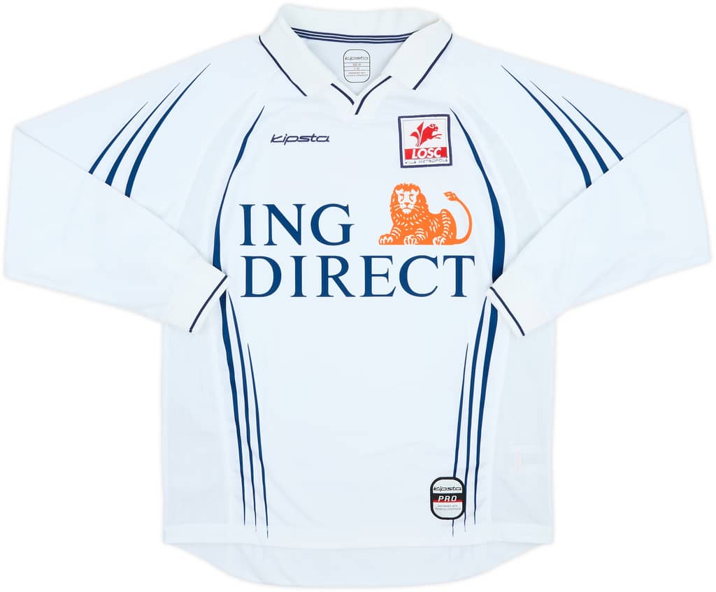 2001-02 Lille Away L/S Shirt - 10/10 - (M)
